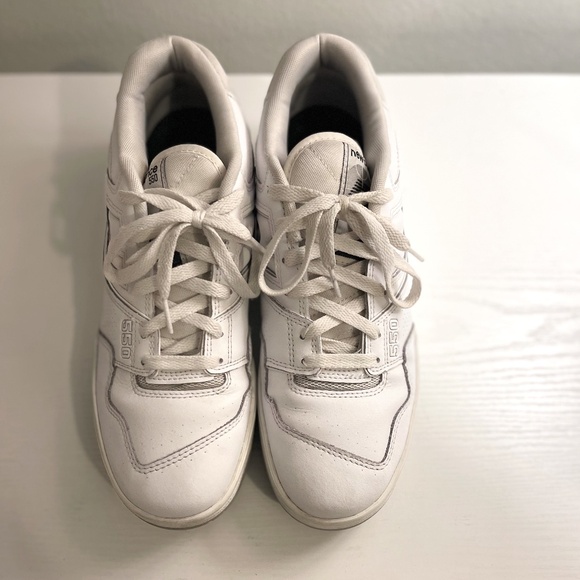 New Balance, 550 Men's White & Grey, SZ 9 - Picture 6 of 7